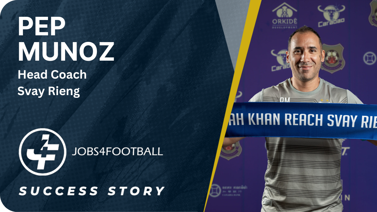 Pep Munoz Joins Svay Rieng as Head Coach