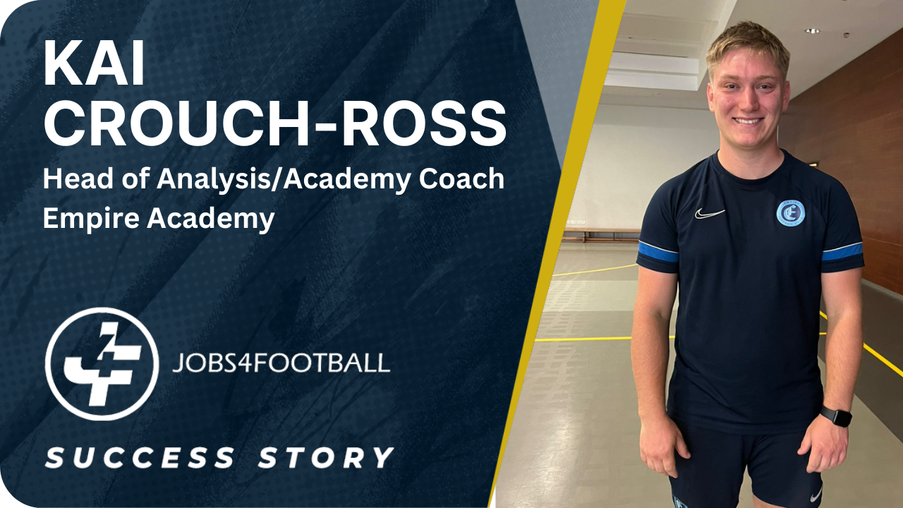 Kai Crouch-Ross Joins Empire Academy as Head of Analysis/Academy Caoch