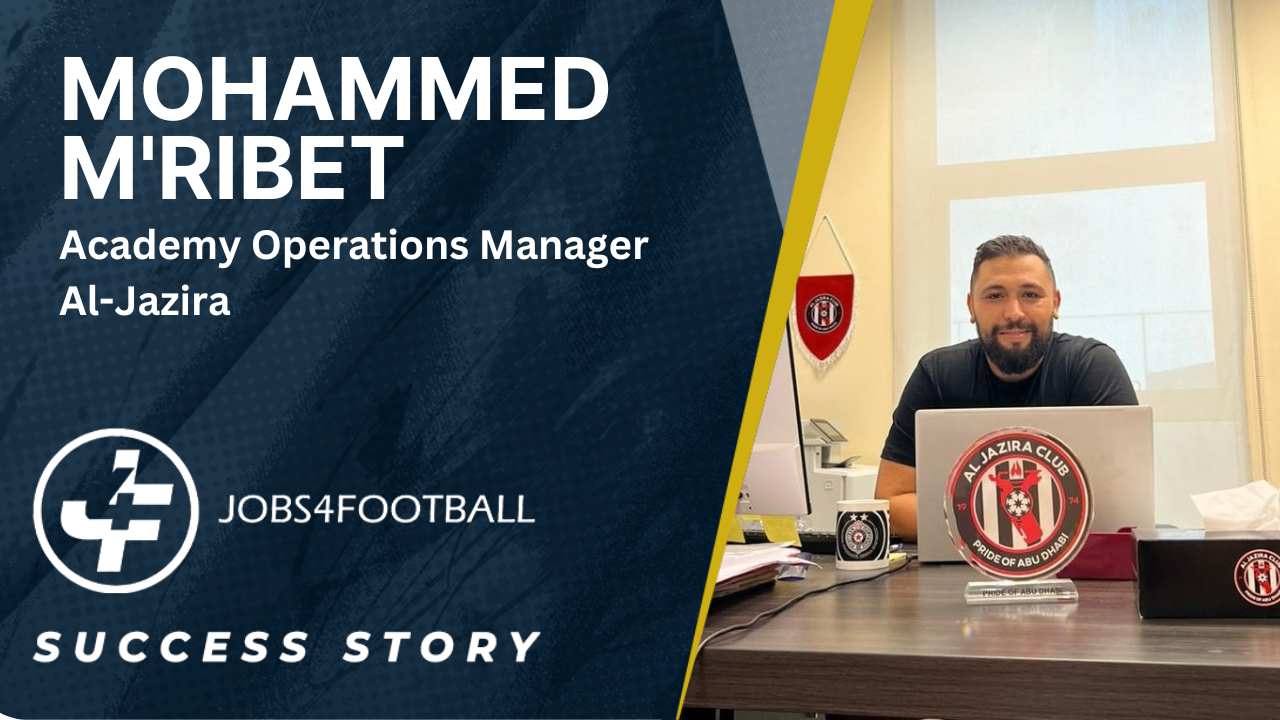 Mohammed M'Ribet Joins Al-Jazira as Academy Operations Manager
