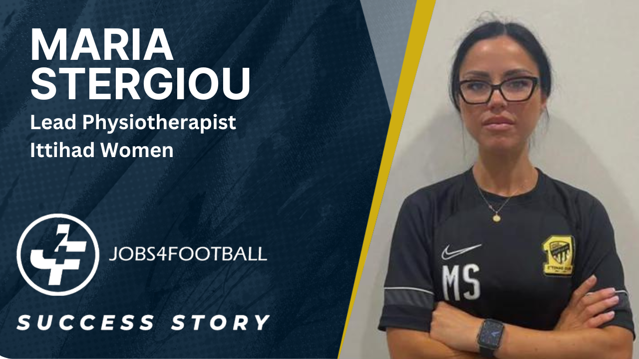 Maria Stergiou Joins Ittihad Women as Lead Physiotherapist