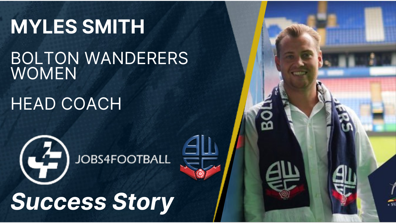 Success Story Myles Smith joins Bolton Wanderers women