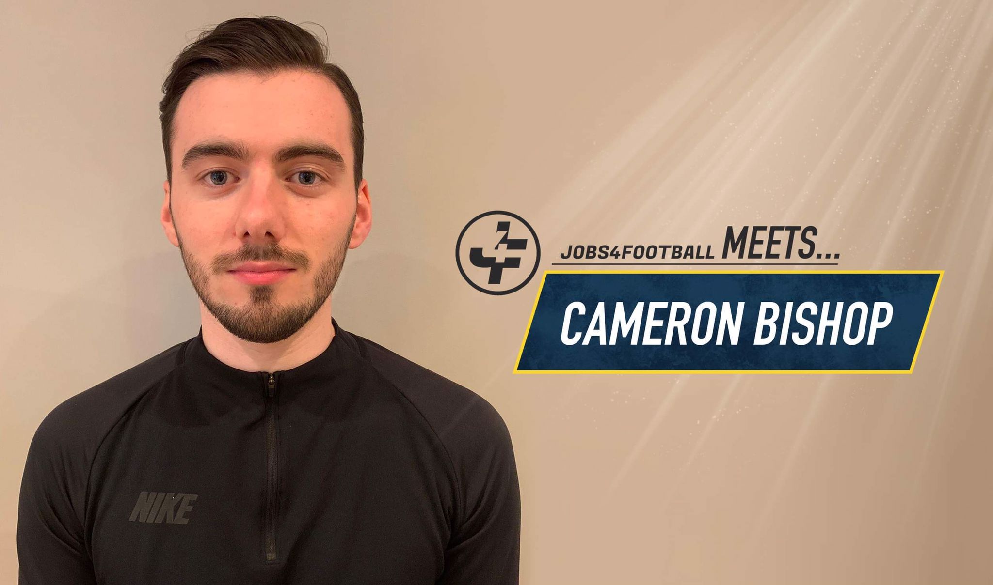 Jobs4Football meets Cameron Bishop