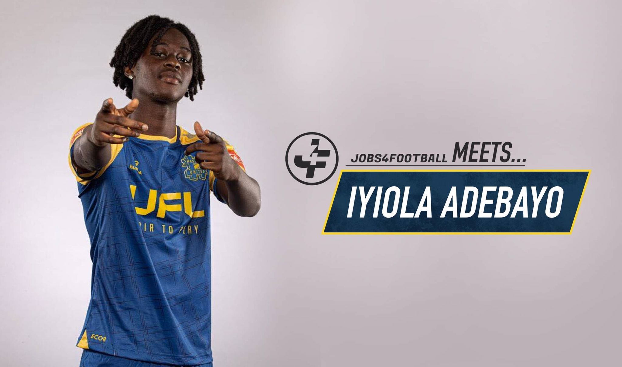 Jobs4Football meets Iyiola Adebayo
