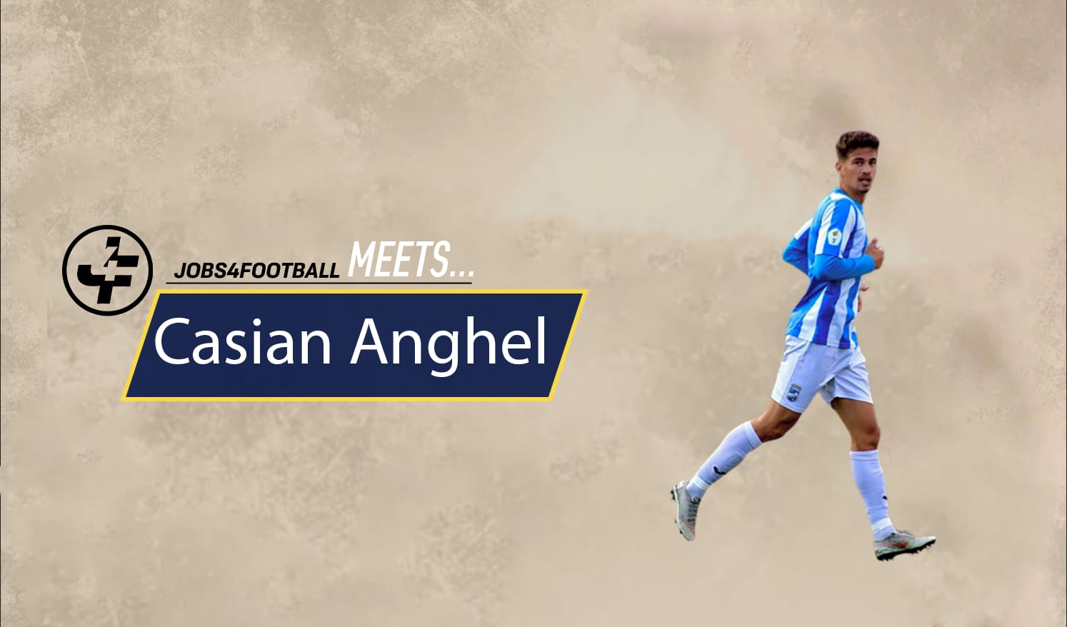 Jobs4Football meets Casian Anghel