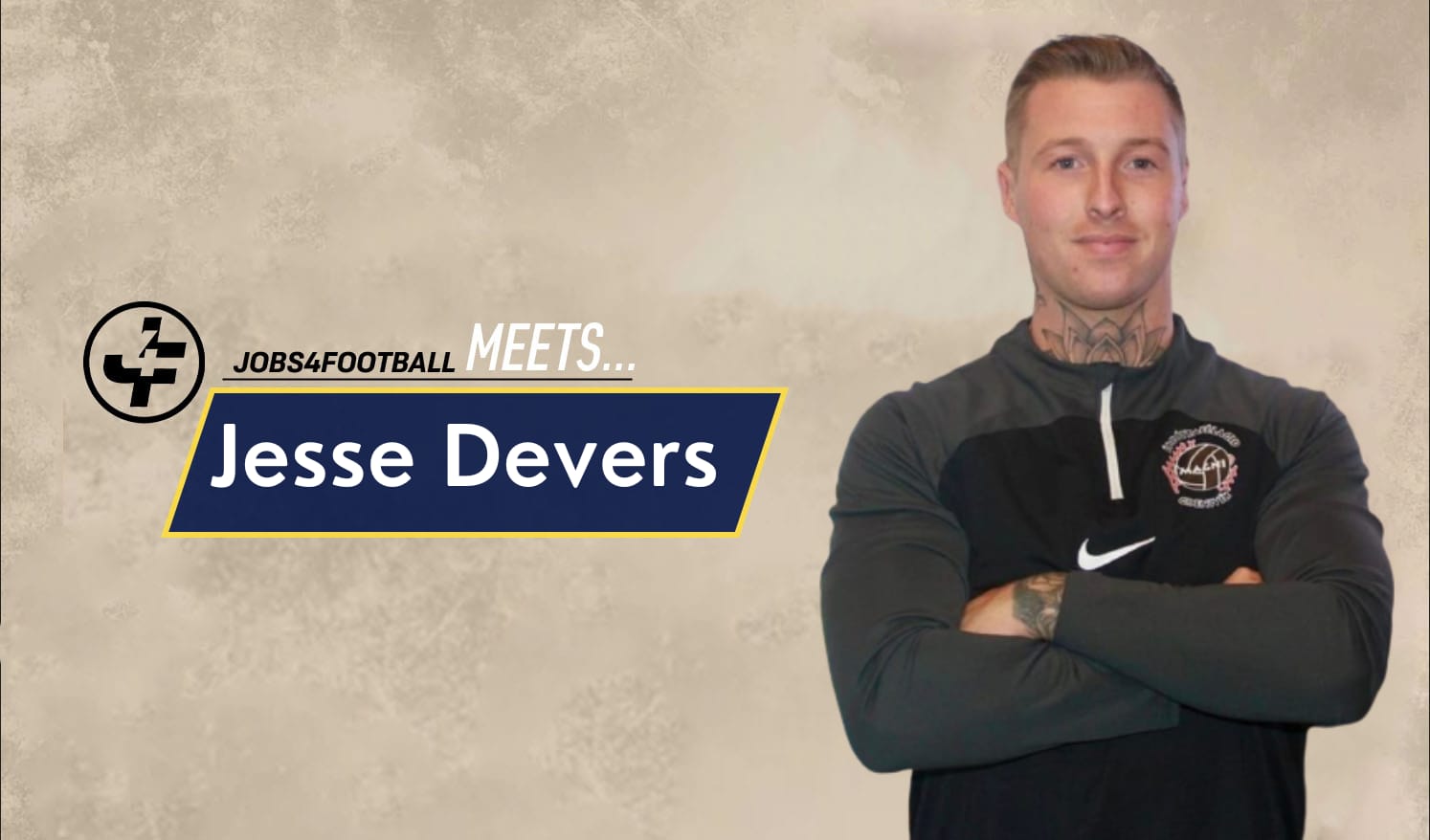 Jobs4Football meets Jesse Devers