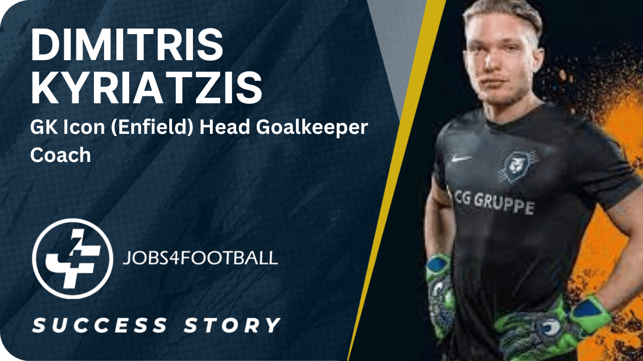 Dimitris Kyriatzis Joins GK Icon Enfield as a Goalkeeper Coach
