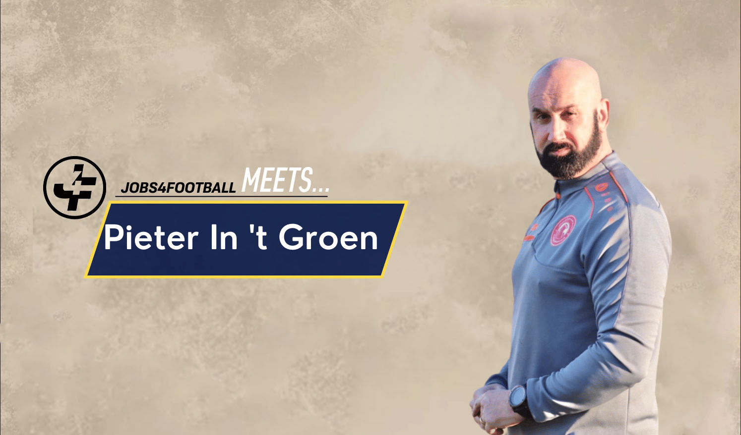 Jobs4football meets Pieter In't Groen