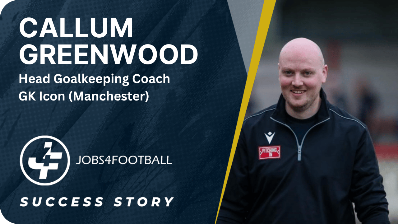 Callum Greenwood Joins GK Icon Manchester as a Goalkeeper Coach