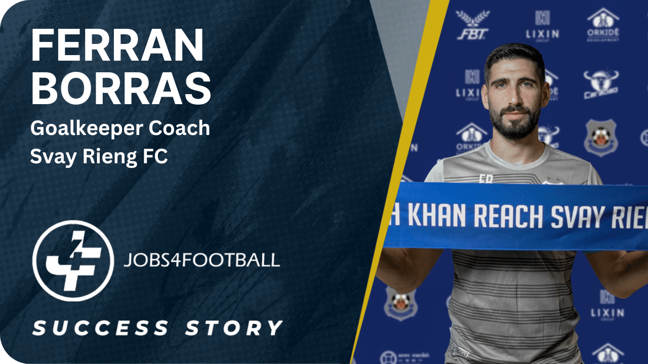 Ferran Borras Joins Svay Rieng as Goalkeeper Coach