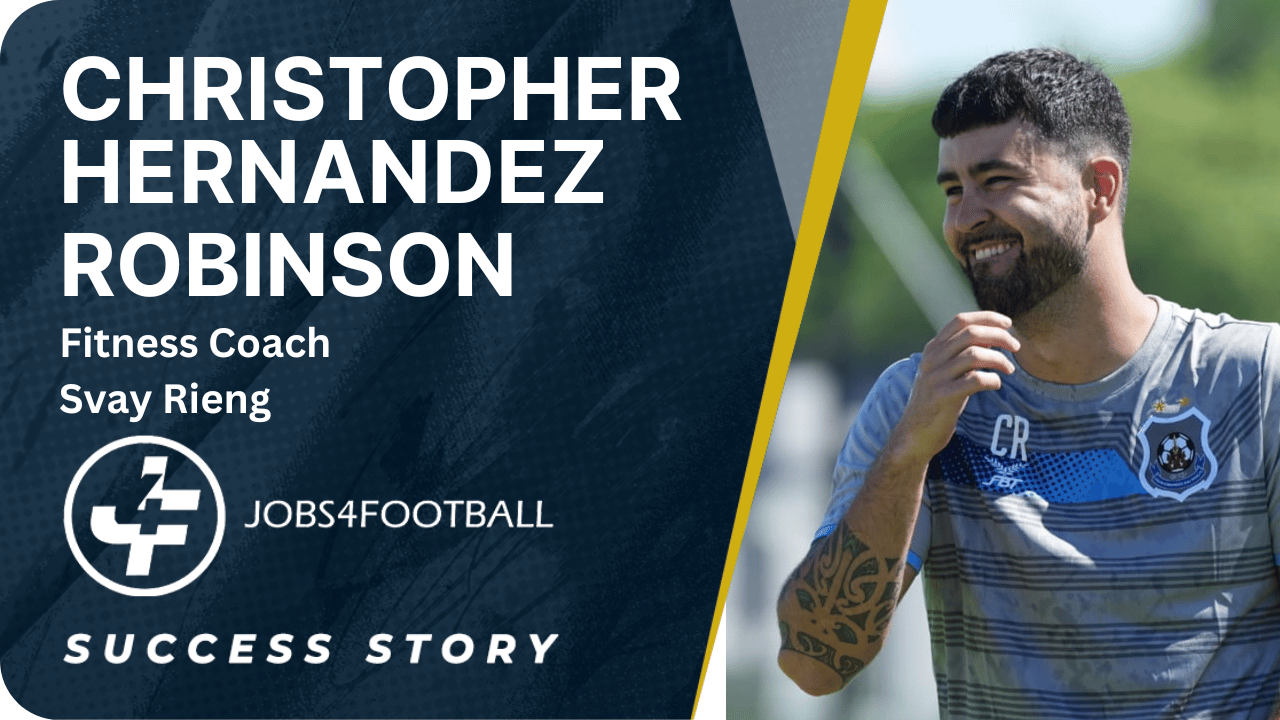 Christopher Hernandez Robinson Joins Svey Rieng as Fitness Coach