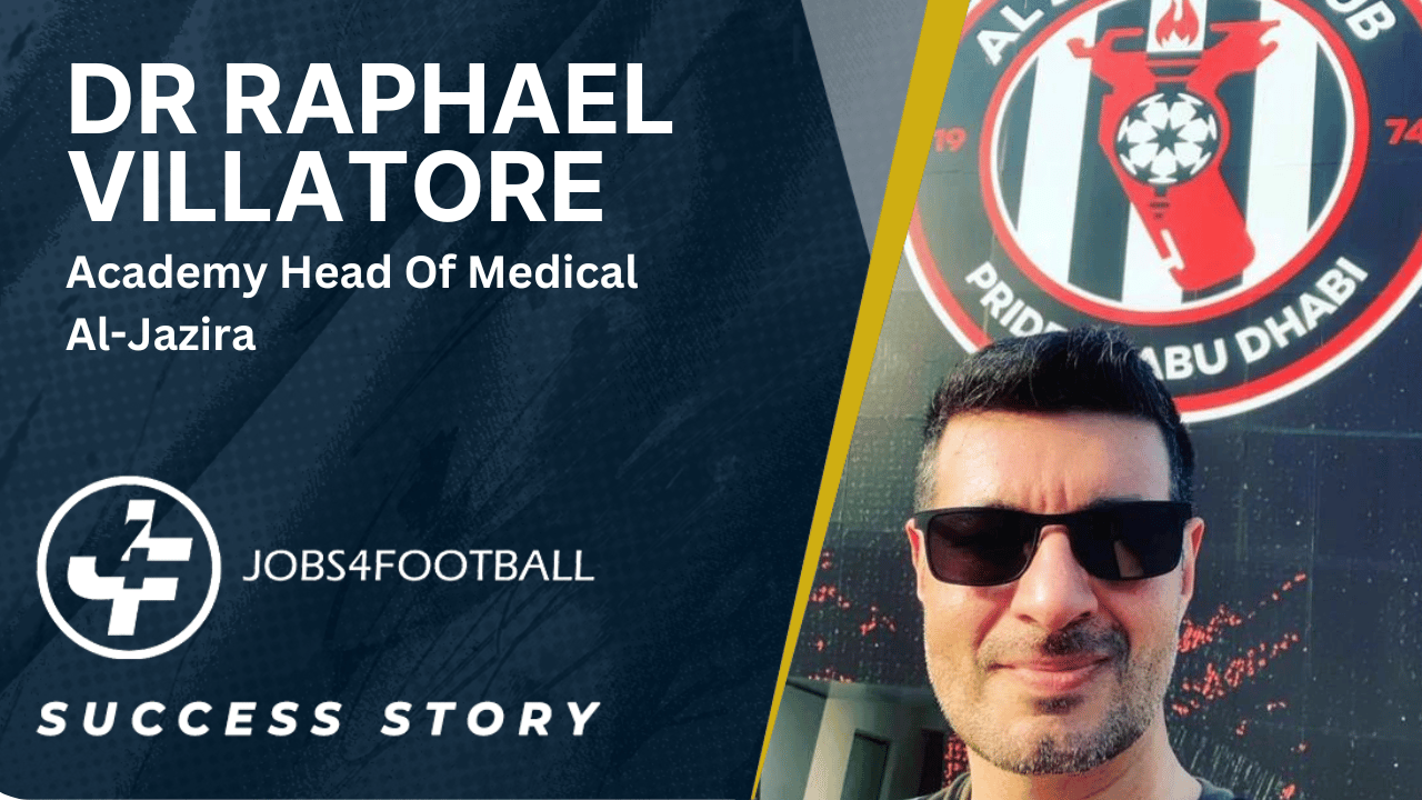 Dr Raphael Villatore Joins Al-Jazira as Academy Head Of Medical