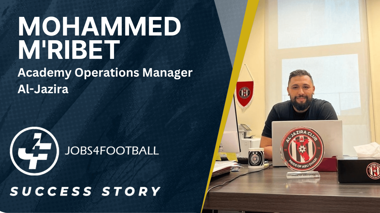 Mohammed M'Ribet Joins Al-Jazira as Academy Operations Manager