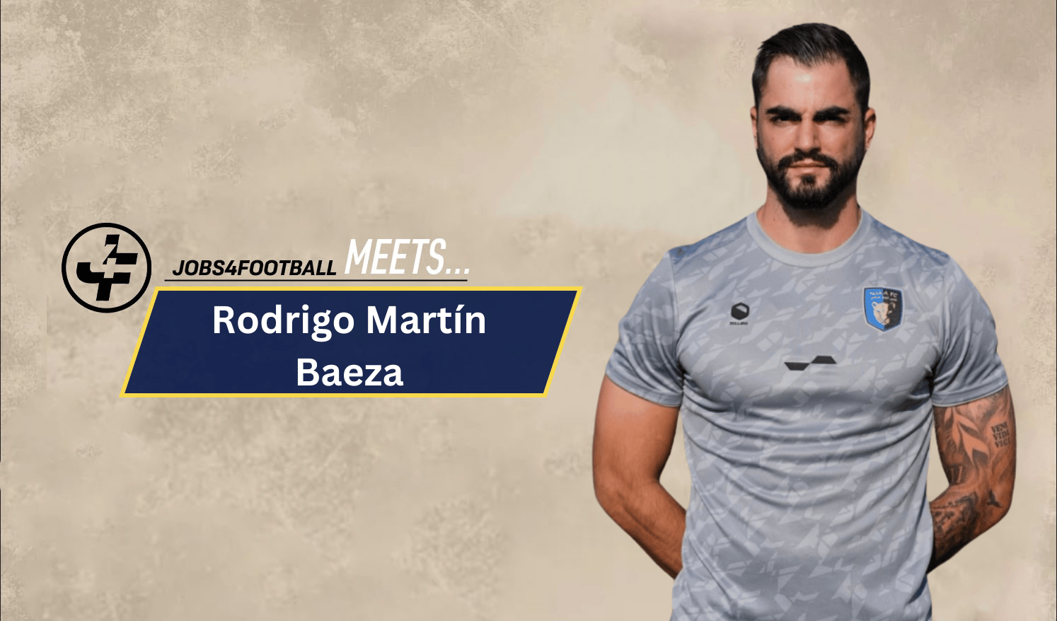 Jobs4football Meets... Rodrigo Martín Baeza