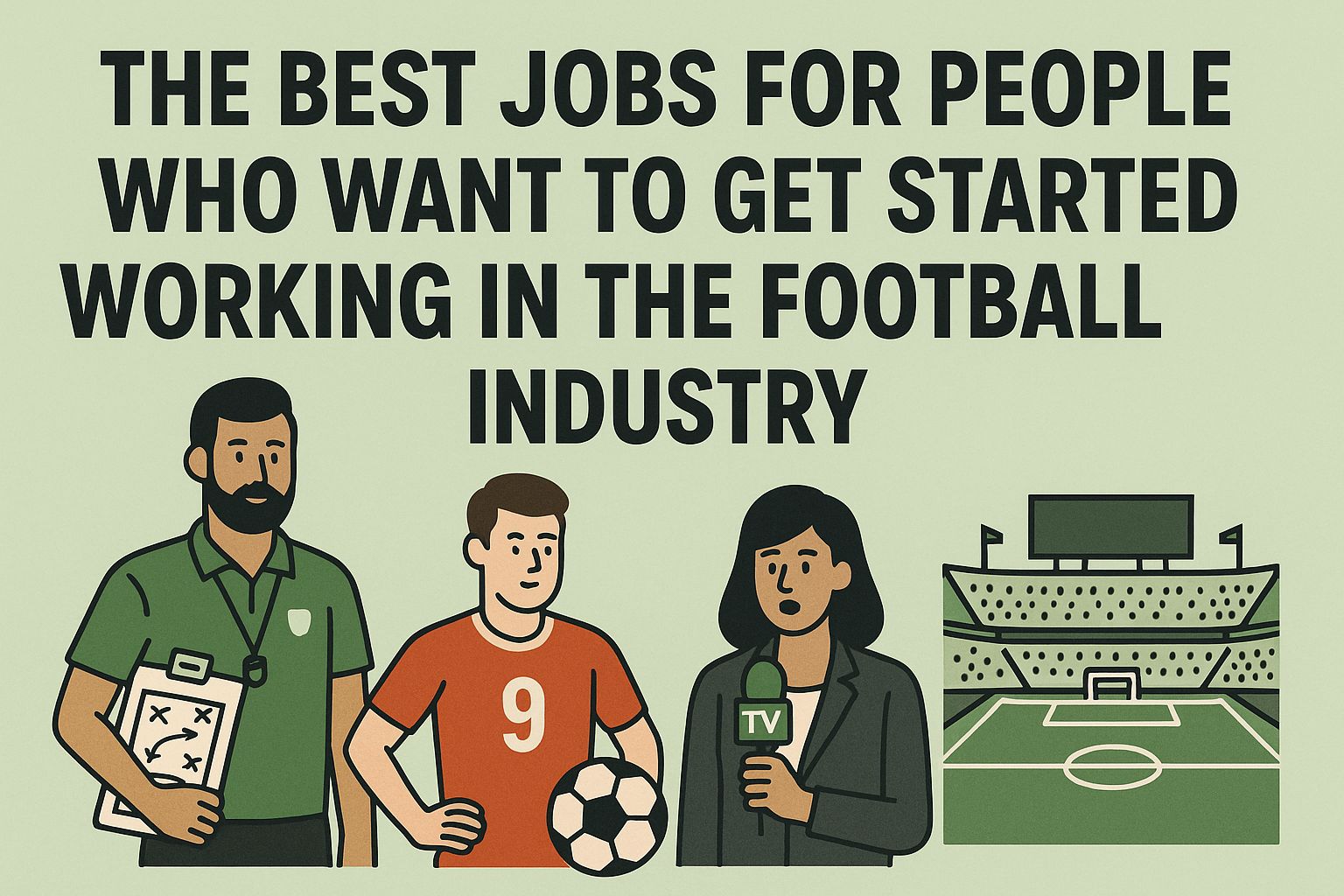 The Best Jobs for People Who Want to Get Started Working in the Football Industry
