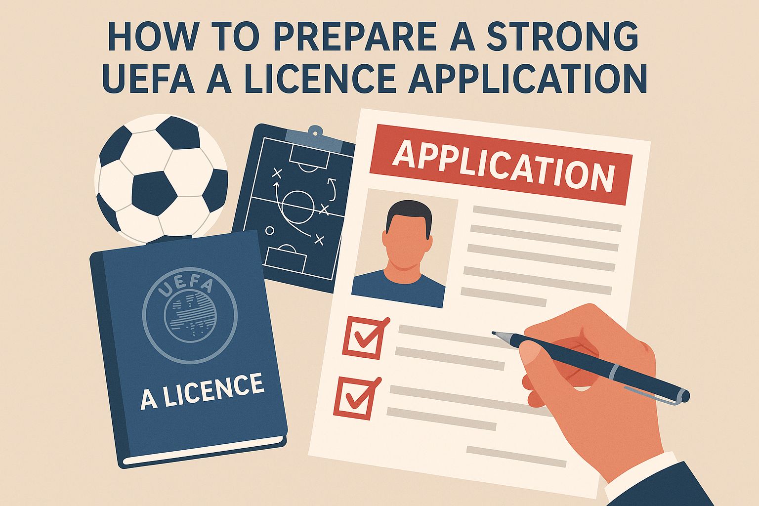 How to Prepare a Strong UEFA A Licence Application