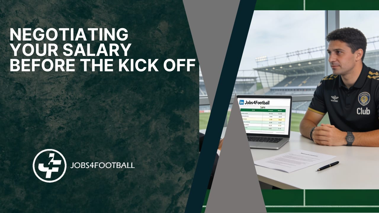 Negotiating your salary before the kick off